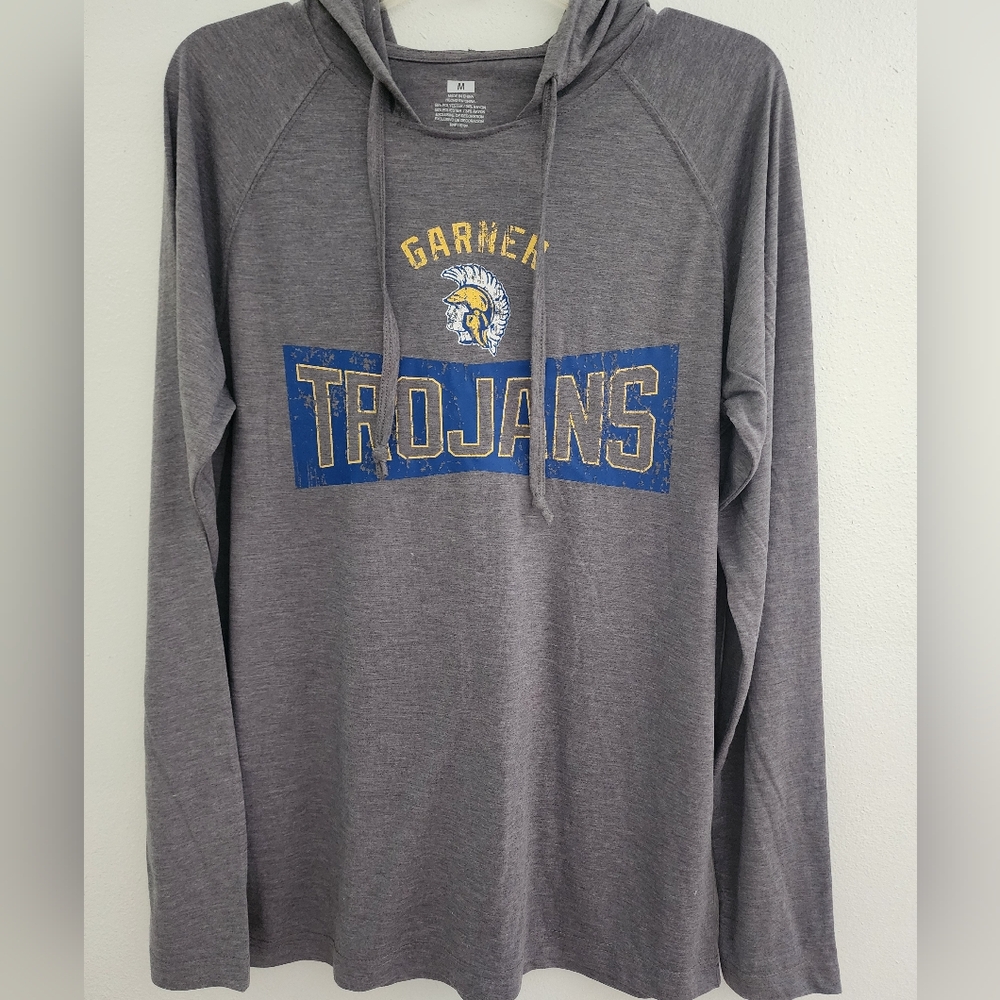Gray Garner Trojans Hoodie